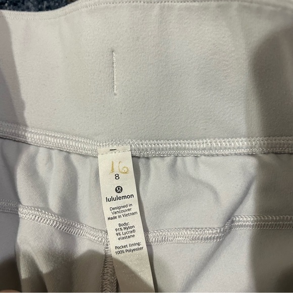 Lululemon Ready to Rulu White Jogger Pants Size 8 - Picture 6 of 9